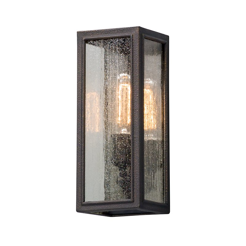 Dixon Small Outdoor Wall Lantern in Vintage Bronze