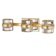 Splash 3-Light Bath Vanity Light in Gold Leaf