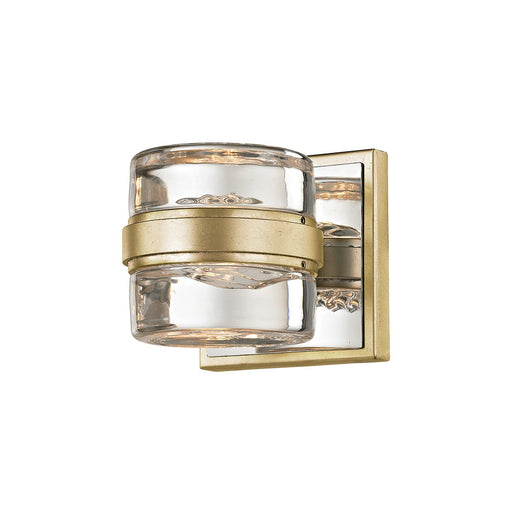 Splash Bath Sconce in Silver Leaf