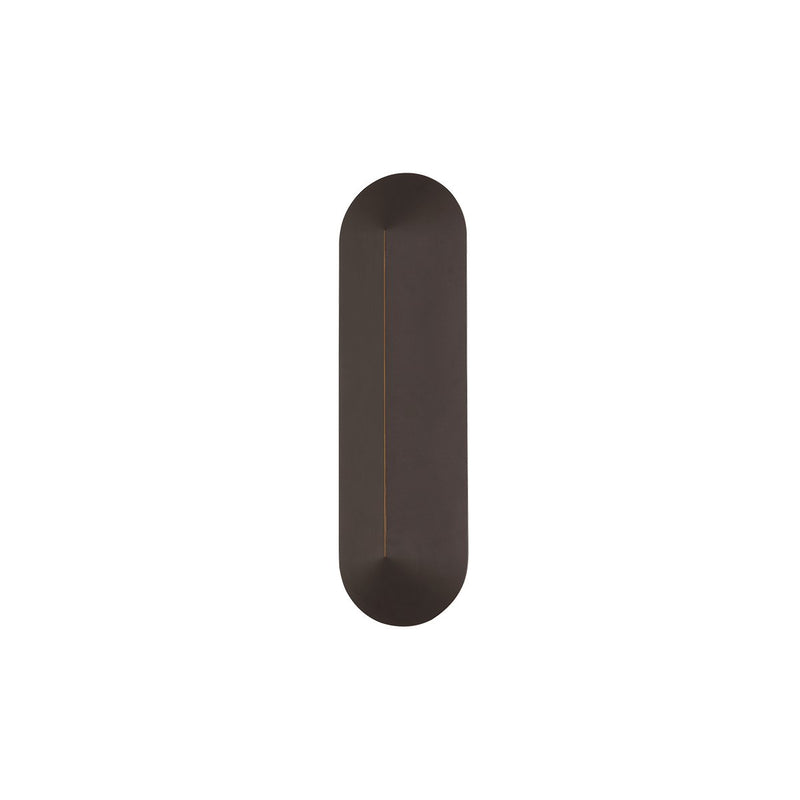 Ronan Small Outdoor Wall Sconce in Textured Bronze W/ Hl