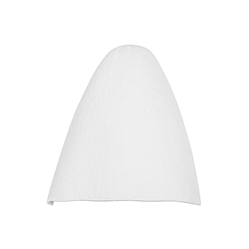 Manteca Wall Sconce in Gesso White