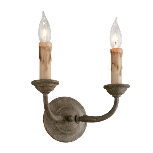 Cyrano 2-Light Wall Sconce in Earthern Bronze