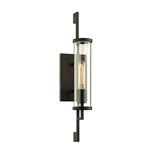 Park Slope Small Outdoor Wall Sconce in Forged Iron