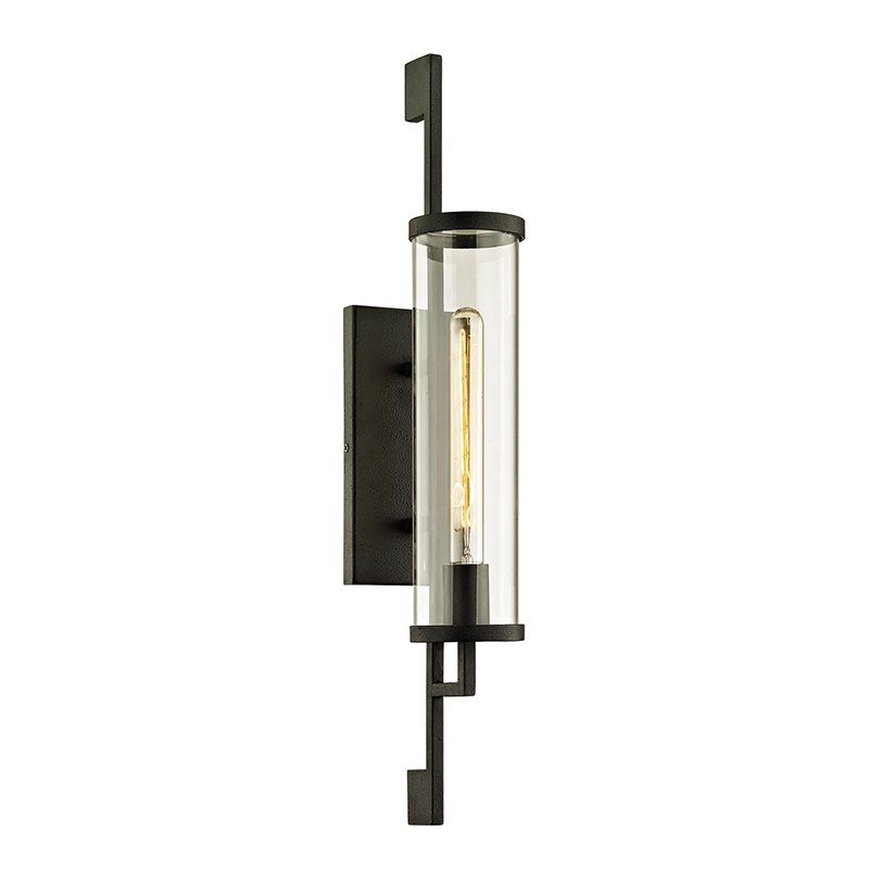 Park Slope Medium Outdoor Wall Sconce in Forged Iron