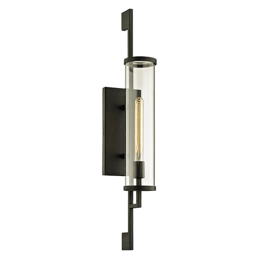 Park Slope Large Outdoor Wall Sconce in Forged Iron