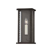 Zuma Outdoor Wall Lantern in French Iron