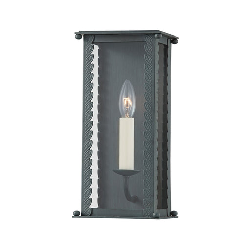 Zuma Outdoor Wall Lantern in Verdigris