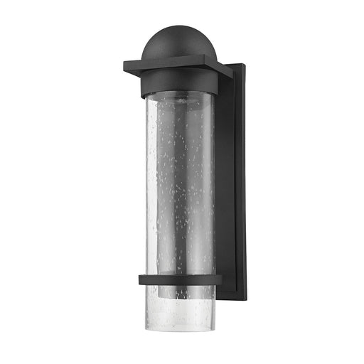 Nero Large Outdoor Wall Sconce in Texture Black