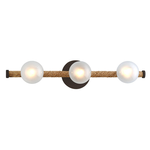Nomad 3-Light Bath Vanity Light in Bronze
