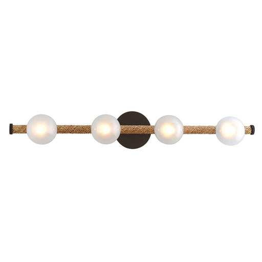Nomad 4-Light Bath Vanity Light in Bronze