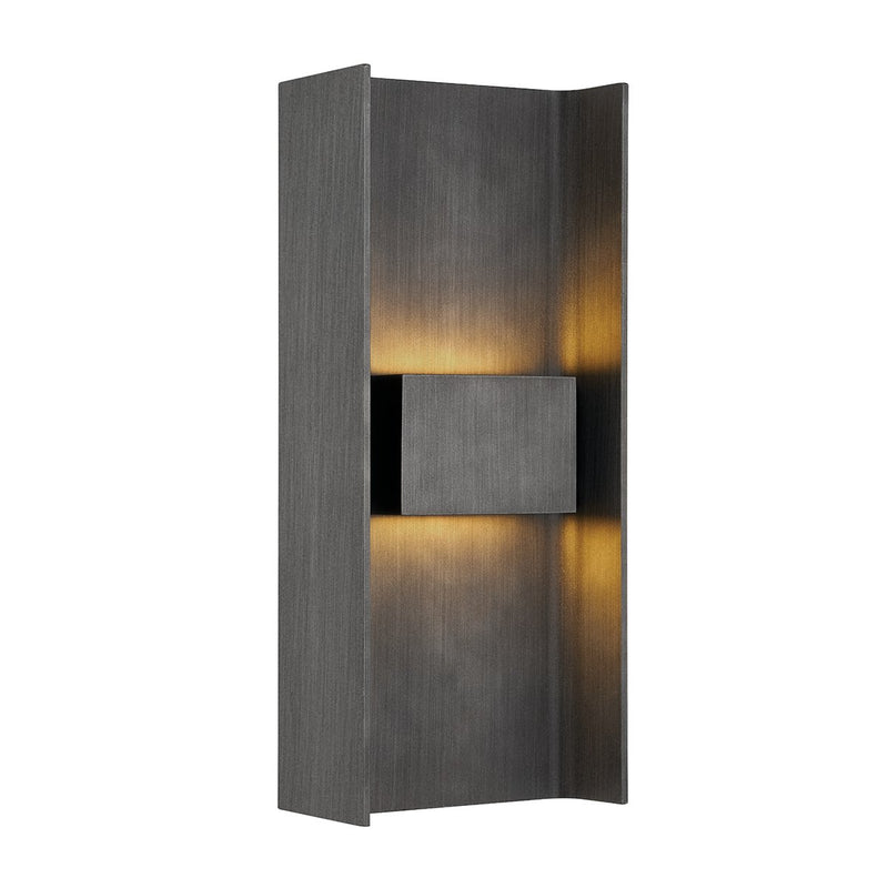 Scotsman 2-Light Large Outdoor Wall Sconce in Graphite