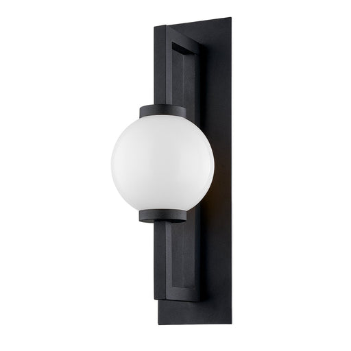 Darwin Small Outdoor Wall Sconce in Texture Black