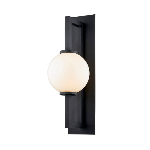 Darwin Medium Outdoor Wall Sconce in Texture Black