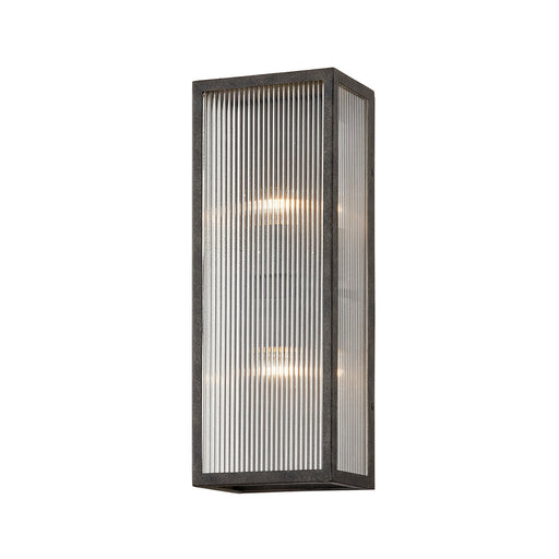 Tisoni 2-Light Outdoor Wall Sconce in French Iron