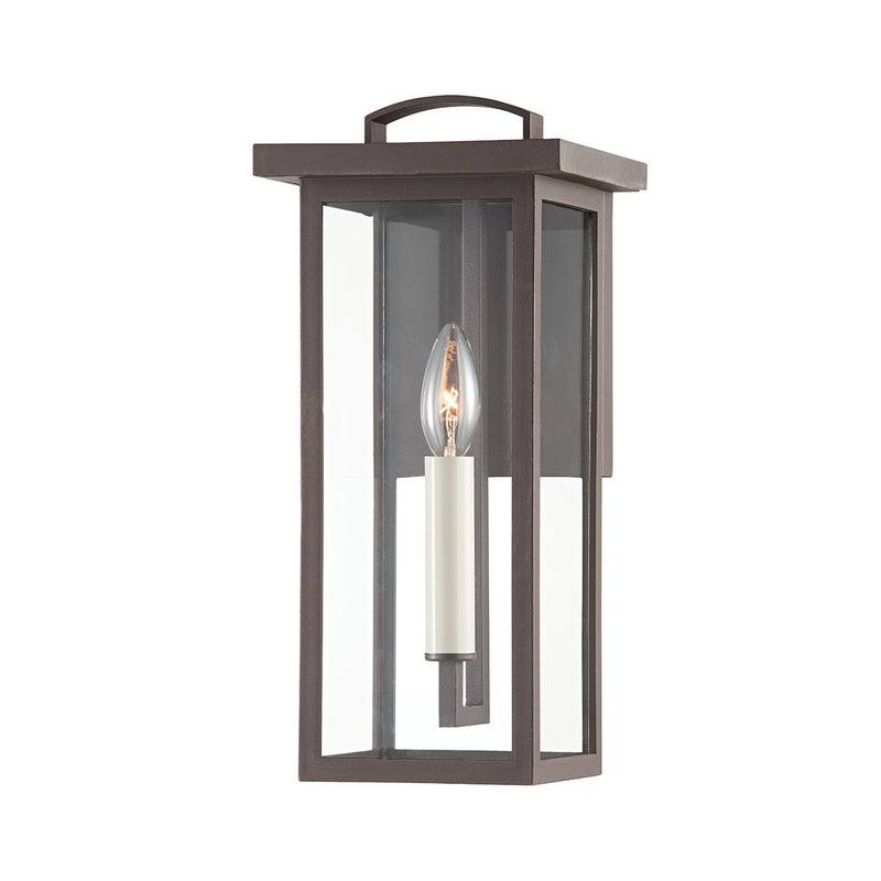Eden Outdoor Wall Lantern in Textured Bronze