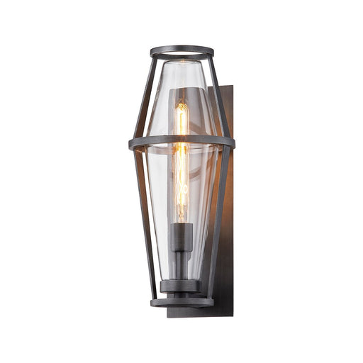Prospect Small Outdoor Wall Lantern in Graphite