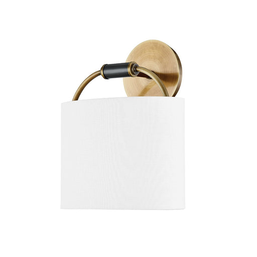 Pete Wall Sconce in Patina Brass