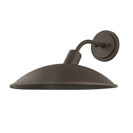 Otis Large Outdoor Wall Sconce in Textured Bronze