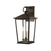 Soren 3-Light Outdoor Wall Lantern in Textured Bronze W/ Hl
