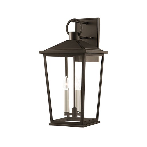 Soren 3-Light Outdoor Wall Lantern in Textured Bronze W/ Hl
