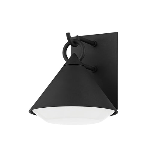 Catalina Small Outdoor Wall Sconce in Texture Black