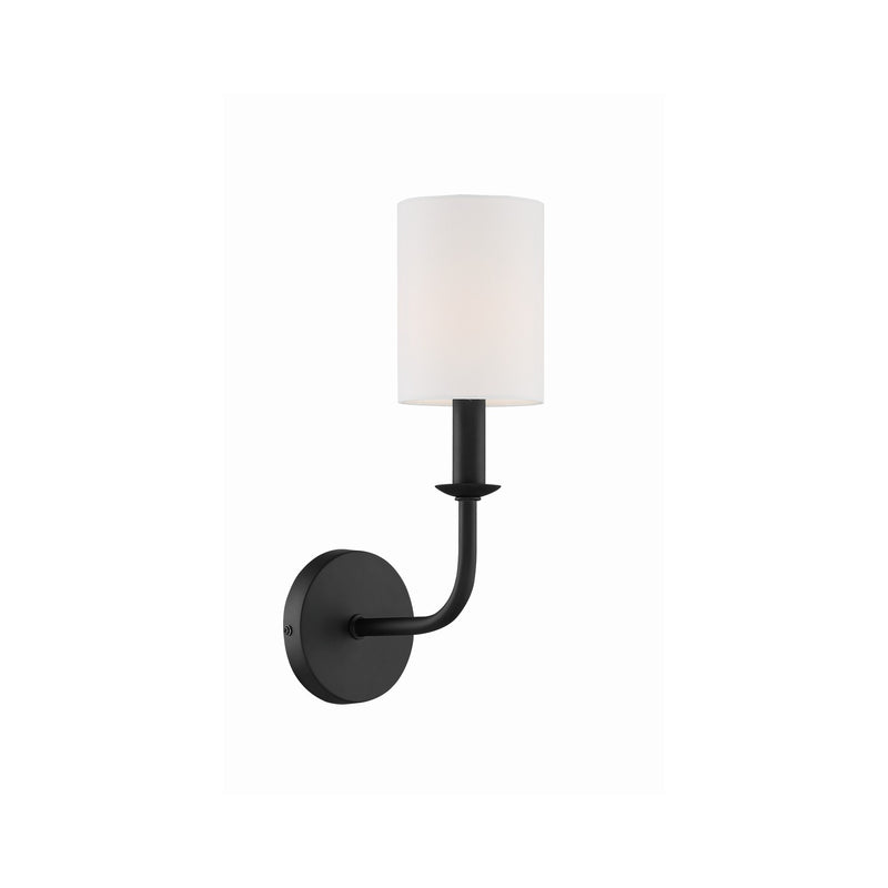 Bailey 1 Light 4.75" Sconce in Matte Black