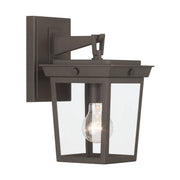 Belmont 1 Light 6.5" Outdoor Sconce in Twilight Bronze