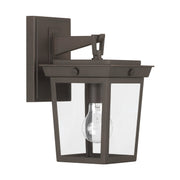 Belmont 1 Light 6.5" Outdoor Sconce in Twilight Bronze
