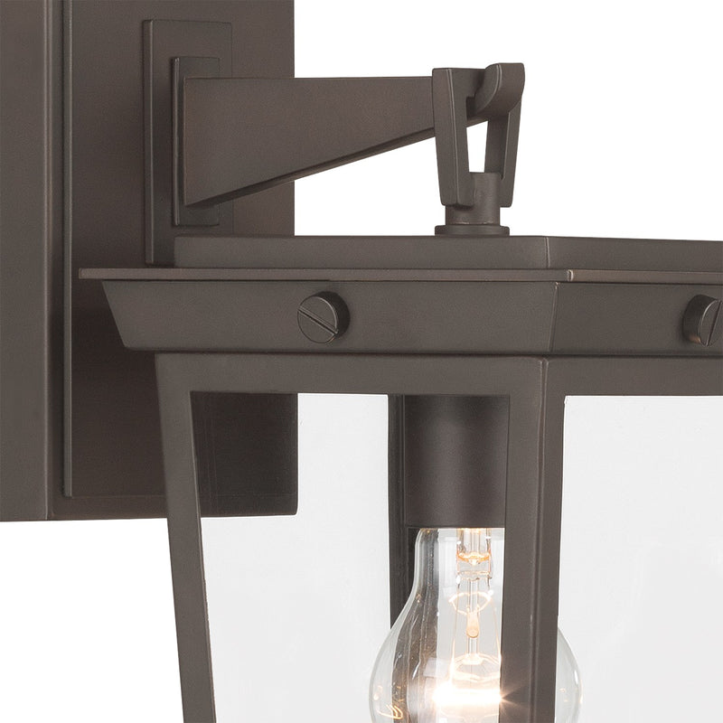 Belmont 1 Light 6.5" Outdoor Sconce in Twilight Bronze