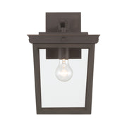 Belmont 1 Light 9.5" Outdoor Sconce in Twilight Bronze