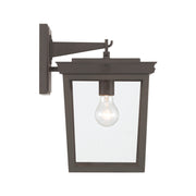 Belmont 1 Light 9.5" Outdoor Sconce in Twilight Bronze