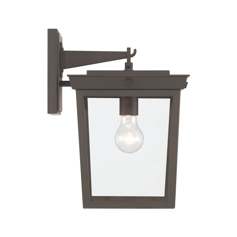 Belmont 1 Light 9.5" Outdoor Sconce in Twilight Bronze