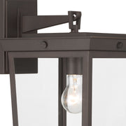 Belmont 1 Light 9.5" Outdoor Sconce in Twilight Bronze