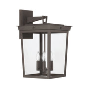 Belmont 3 Light 12" Outdoor Sconce in Twilight Bronze