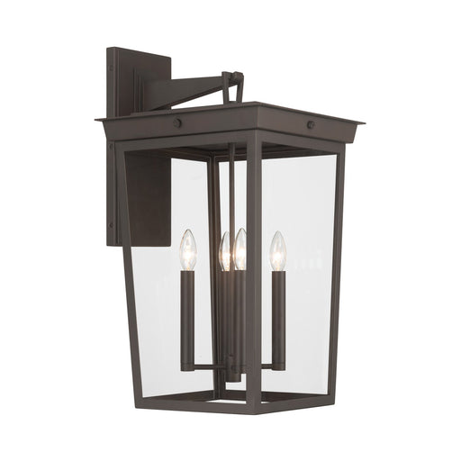 Belmont 4 Light 14" Outdoor Sconce in Twilight Bronze