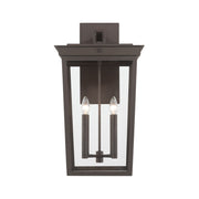 Belmont 4 Light 14" Outdoor Sconce in Twilight Bronze
