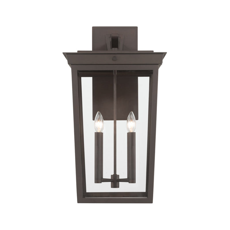 Belmont 4 Light 14" Outdoor Sconce in Twilight Bronze