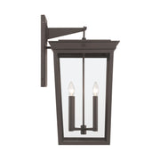 Belmont 4 Light 14" Outdoor Sconce in Twilight Bronze