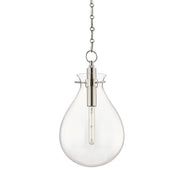Ivy Medium Pendant in Polished Nickel
