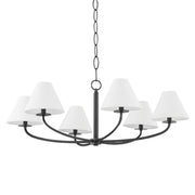 Stacey 6-Light Chandelier in Old Bronze