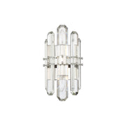 Bolton 2 Light 7.5" Sconce in Polished Nickel
