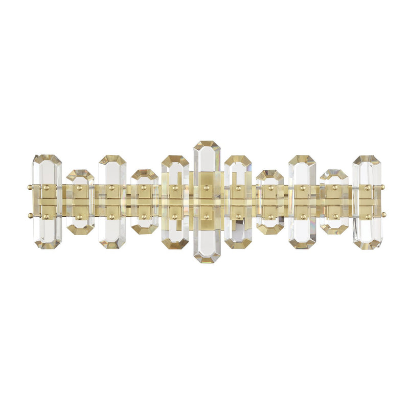 Bolton 3 Light 25.25" Bathroom Vanity in Aged Brass