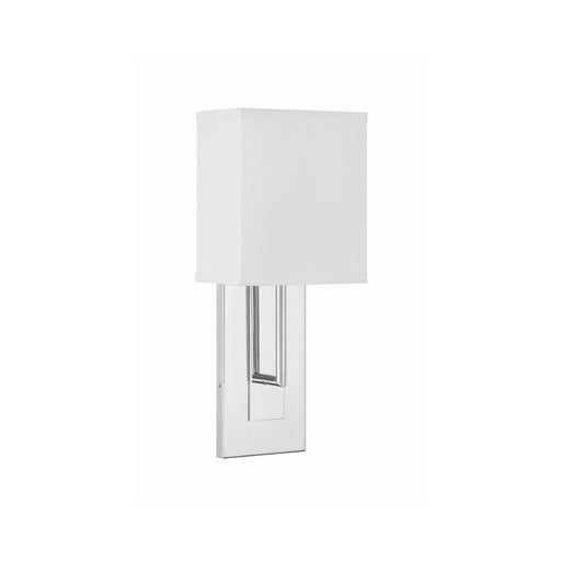 Brent 1 Light 6.5" Sconce in Polished Nickel