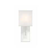 Brent 1 Light 6.5" Sconce in Polished Nickel