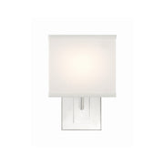 Brent 1 Light 7" Sconce in Polished Nickel
