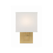 Brent 1 Light 7" Sconce in Vibrant Gold