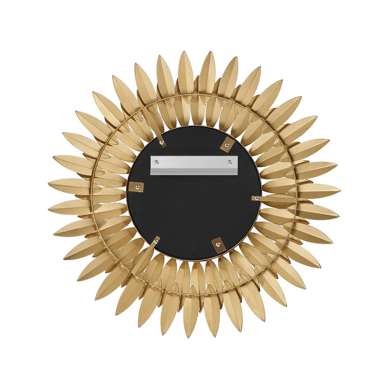 Broche 20" Mirror in Antique Gold