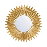 Broche 24" Mirror in Antique Gold