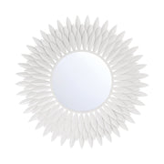 Broche 24" Mirror in Matte White