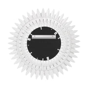Broche 24" Mirror in Matte White
